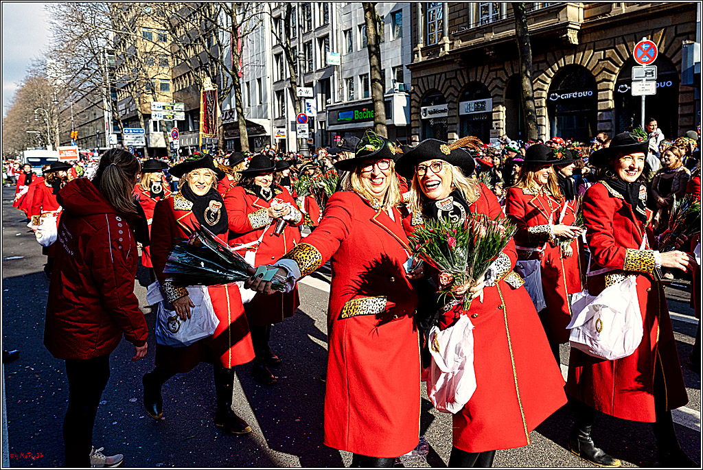 1.Stassenbahnsitzung Rosenmontagszug 2023 - Club Einundfünfzig; Koeln, 20.02.2023