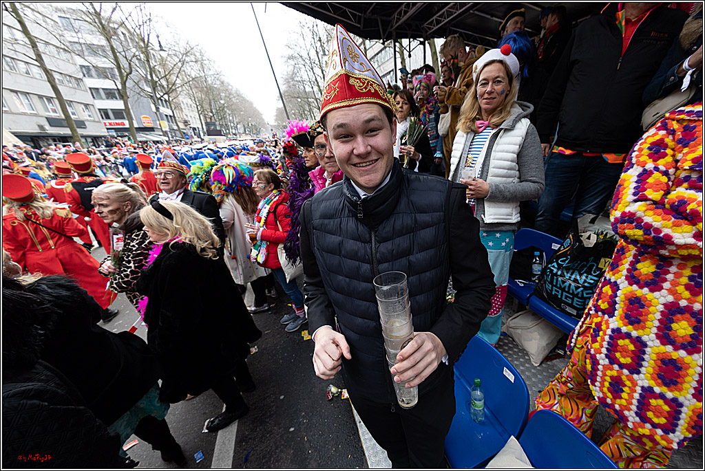 1.Stassenbahnsitzung Rosenmontagszug 2023 - Club Einundfünfzig; Koeln, 20.02.2023