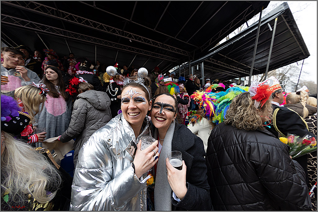 1.Stassenbahnsitzung Rosenmontagszug 2023 - Club Einundfünfzig; Koeln, 20.02.2023