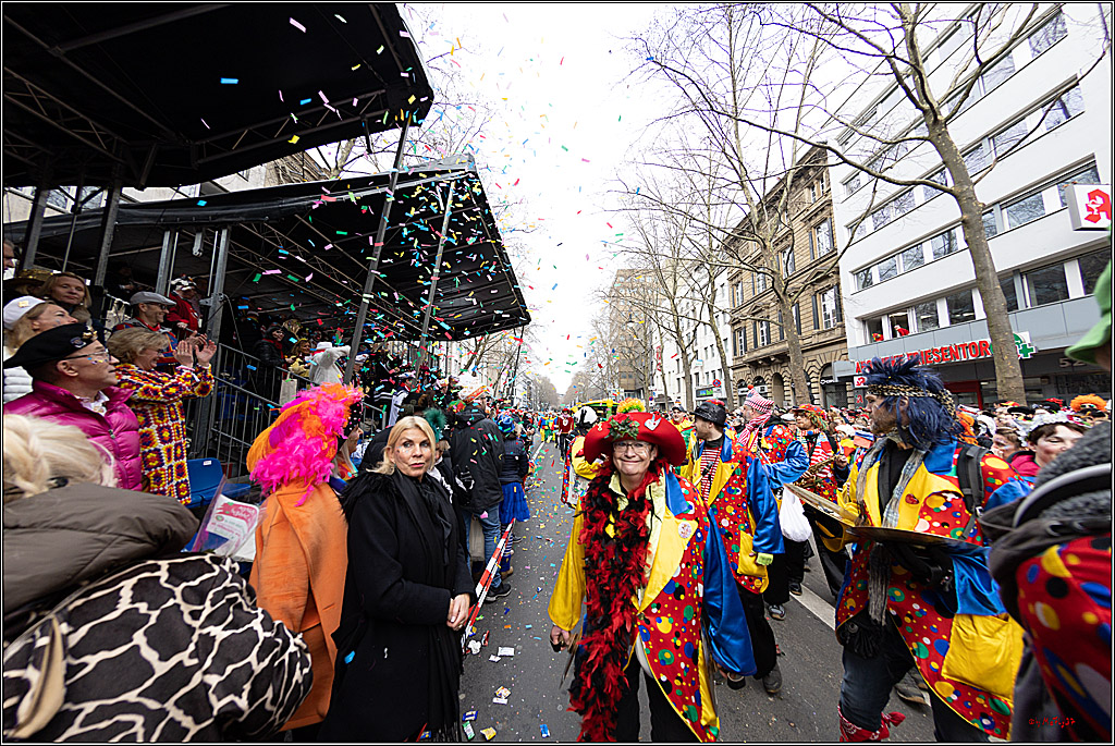 1.Stassenbahnsitzung Rosenmontagszug 2023 - Club Einundfünfzig; Koeln, 20.02.2023
