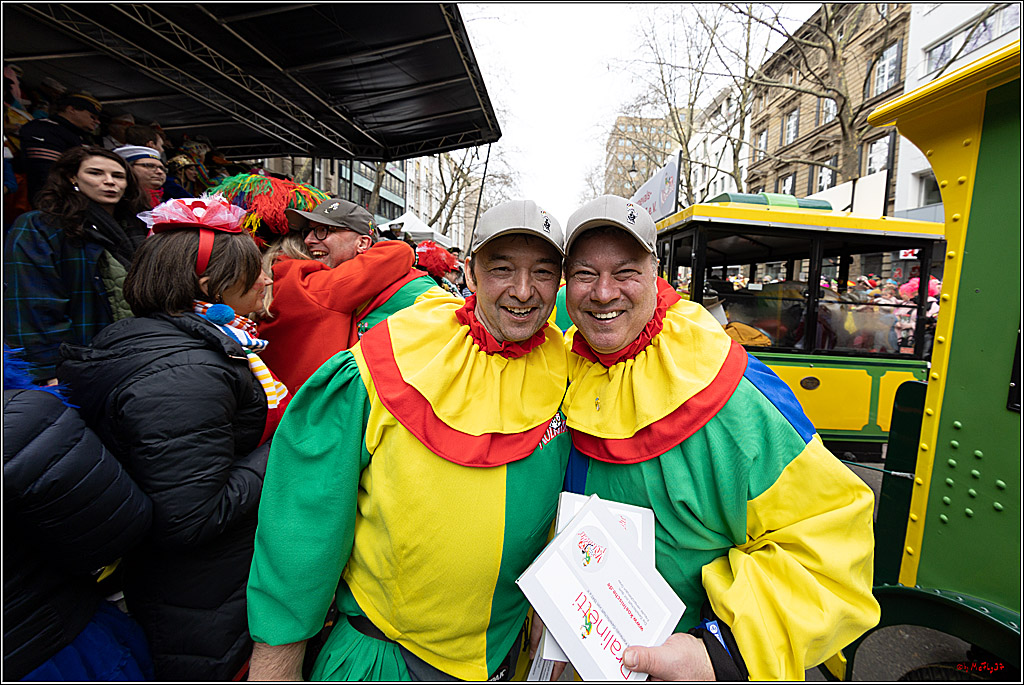 1.Stassenbahnsitzung Rosenmontagszug 2023 - Club Einundfünfzig; Koeln, 20.02.2023