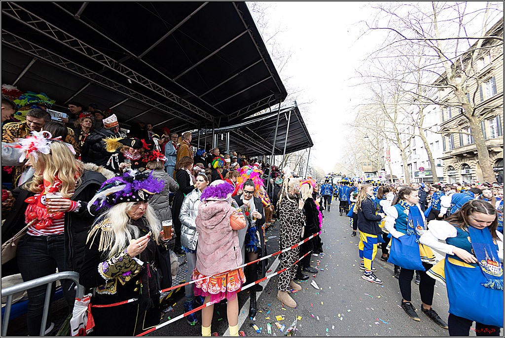 1.Stassenbahnsitzung Rosenmontagszug 2023 - Club Einundfünfzig; Koeln, 20.02.2023