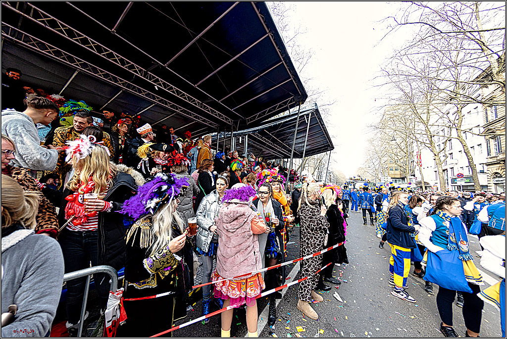 1.Stassenbahnsitzung Rosenmontagszug 2023 - Club Einundfünfzig; Koeln, 20.02.2023
