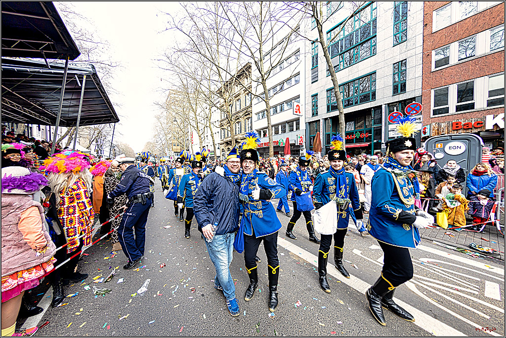 1.Stassenbahnsitzung Rosenmontagszug 2023 - Club Einundfünfzig; Koeln, 20.02.2023