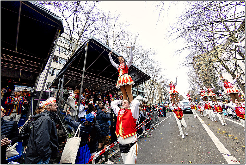 1.Stassenbahnsitzung Rosenmontagszug 2023 - Club Einundfünfzig; Koeln, 20.02.2023