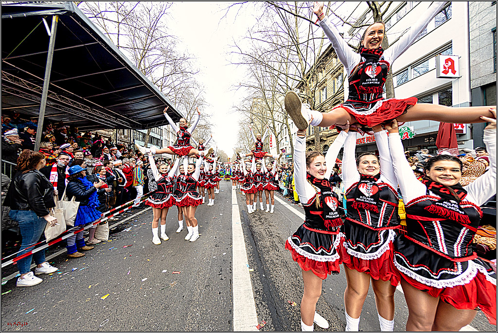 1.Stassenbahnsitzung Rosenmontagszug 2023 - Club Einundfünfzig; Koeln, 20.02.2023