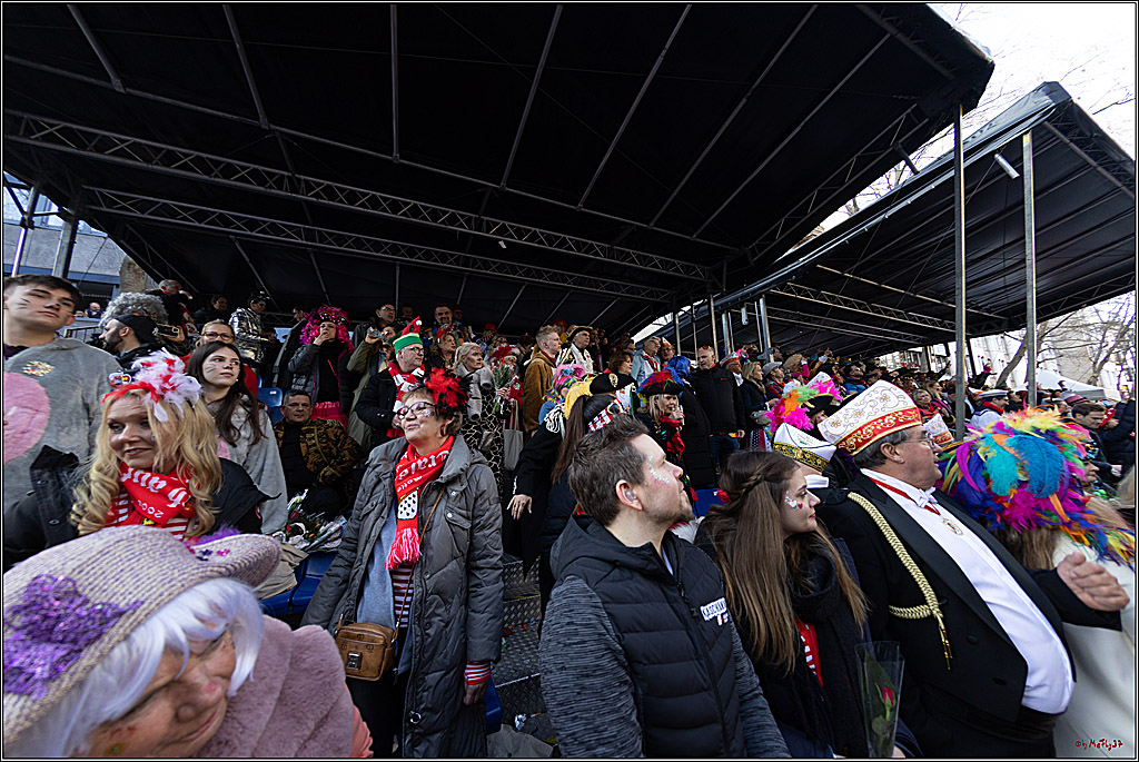 1.Stassenbahnsitzung Rosenmontagszug 2023 - Club Einundfünfzig; Koeln, 20.02.2023