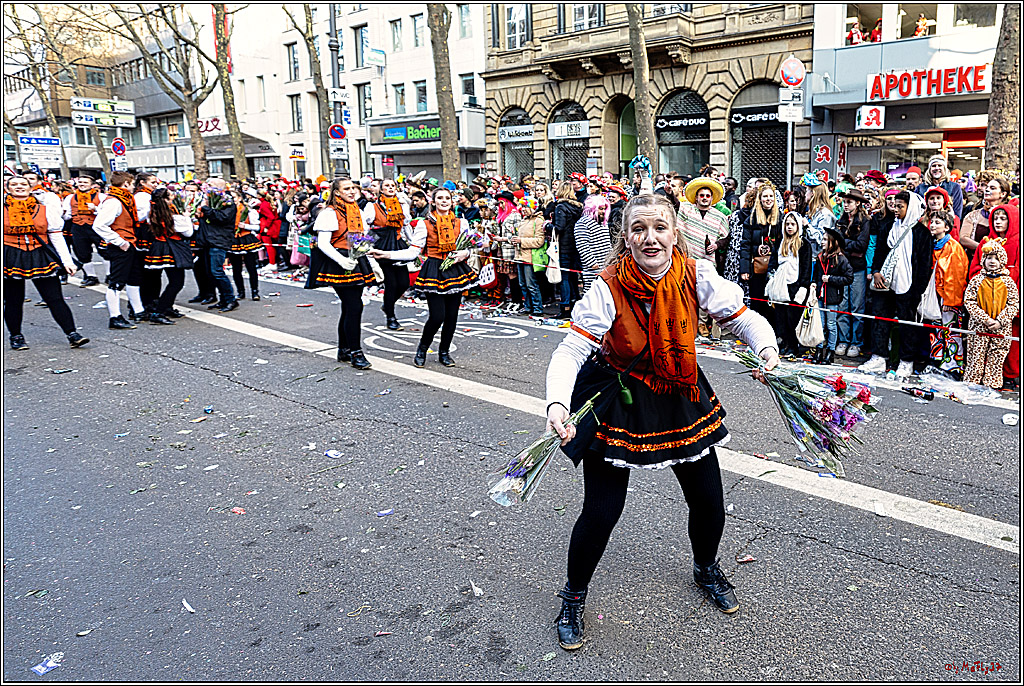 1.Stassenbahnsitzung Rosenmontagszug 2023 - Club Einundfünfzig; Koeln, 20.02.2023