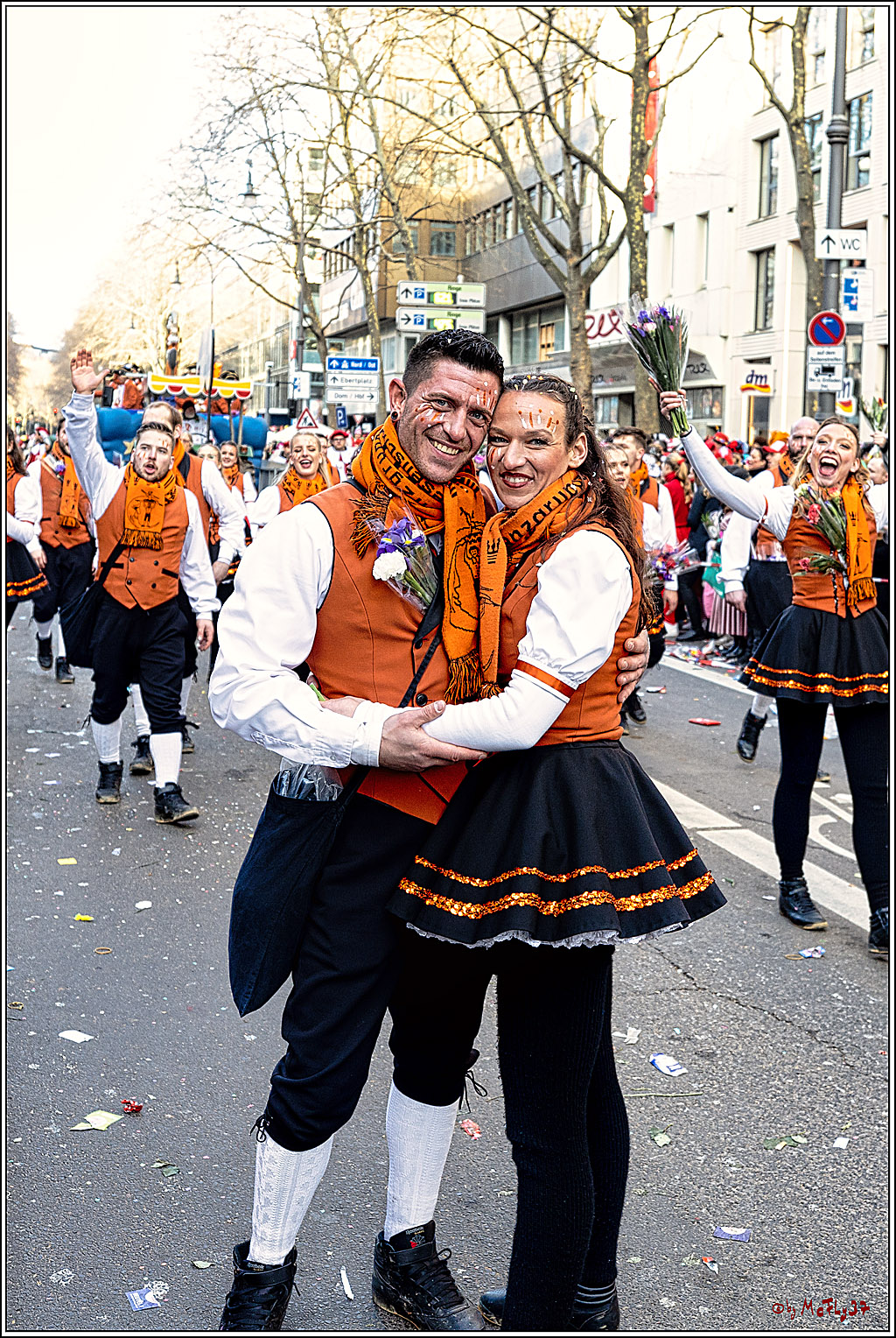 1.Stassenbahnsitzung Rosenmontagszug 2023 - Club Einundfünfzig; Koeln, 20.02.2023