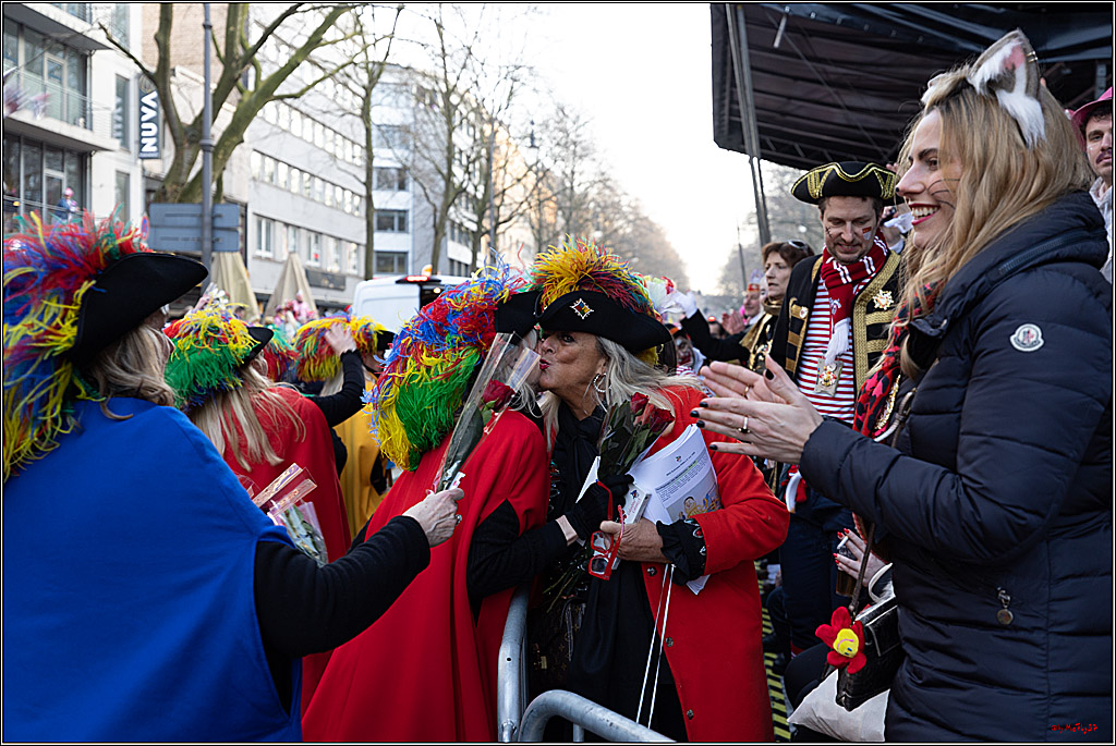 1.Stassenbahnsitzung Rosenmontagszug 2023 - Club Einundfünfzig; Koeln, 20.02.2023