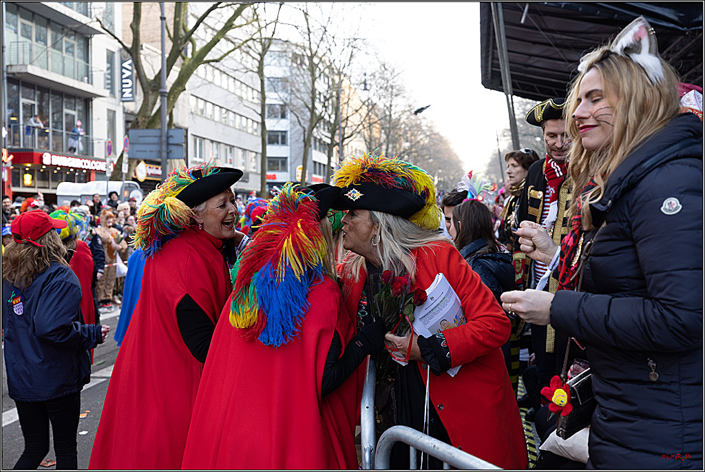 1.Stassenbahnsitzung Rosenmontagszug 2023 - Club Einundfünfzig; Koeln, 20.02.2023