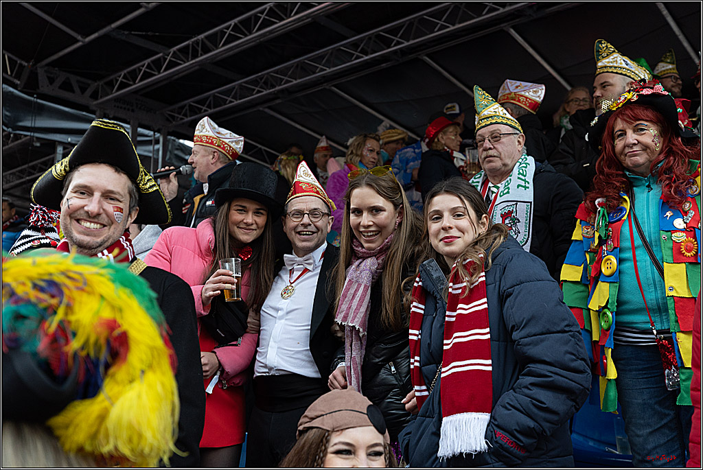 1.Stassenbahnsitzung Rosenmontagszug 2023 - Club Einundfünfzig; Koeln, 20.02.2023