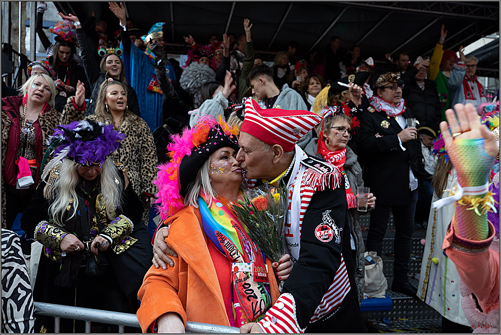 1.Stassenbahnsitzung Rosenmontagszug 2023 - Club Einundfünfzig; Koeln, 20.02.2023