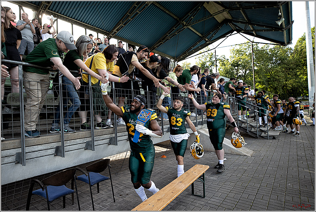 GFL (Nord): Cologne Crocodiles vs Duesseldorf Panther, 22.05.2022