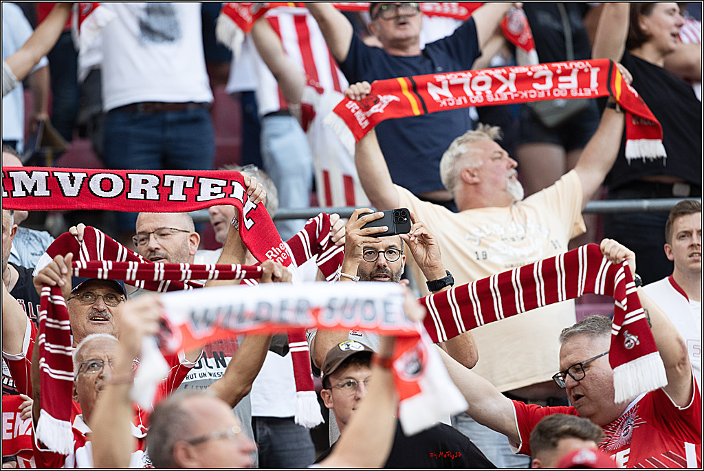 2. Fussball Bundesliga, 1. FC Köln - Hamburger SV  - , 02.08.2024