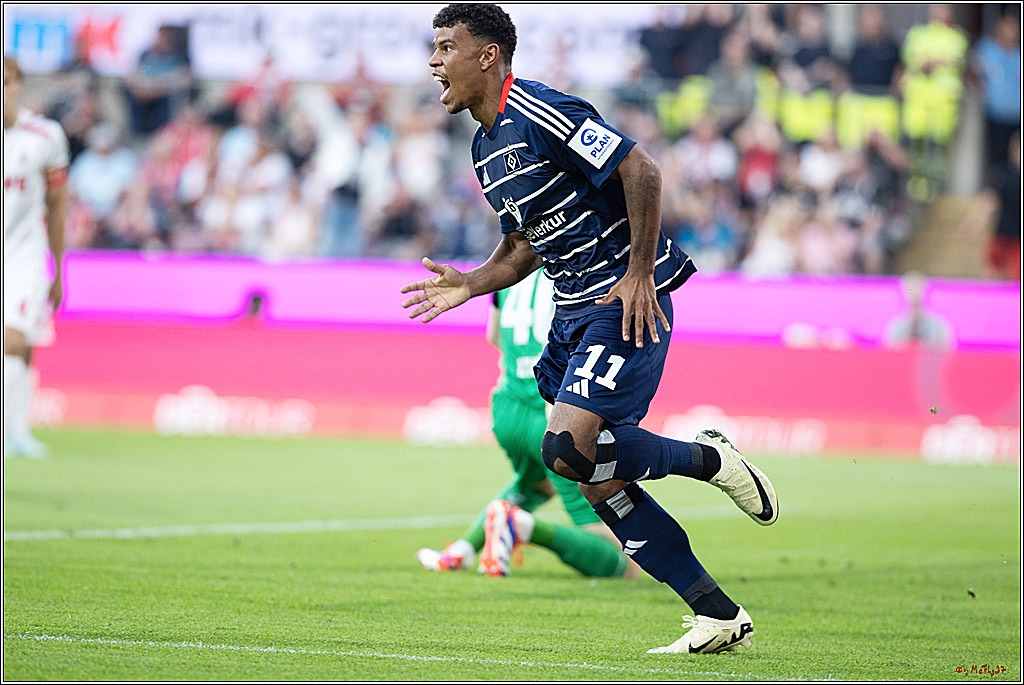 2. Fussball Bundesliga, 1. FC Köln - Hamburger SV  - , 02.08.2024