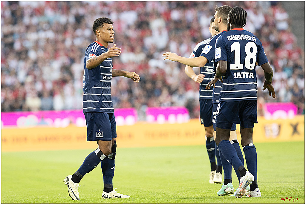 2. Fussball Bundesliga, 1. FC Köln - Hamburger SV  - , 02.08.2024