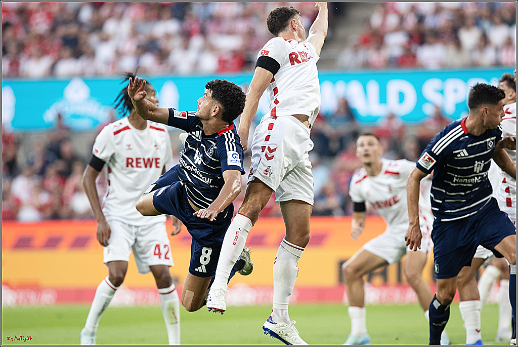 2. Fussball Bundesliga, 1. FC Köln - Hamburger SV  - , 02.08.2024