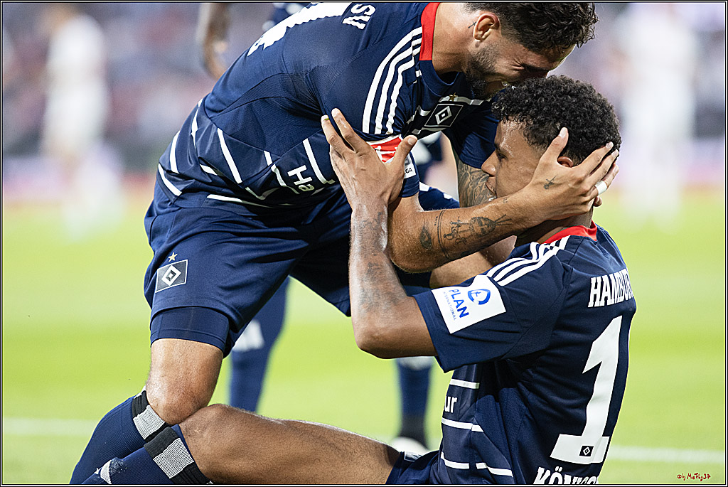 2. Fussball Bundesliga, 1. FC Köln - Hamburger SV  - , 02.08.2024