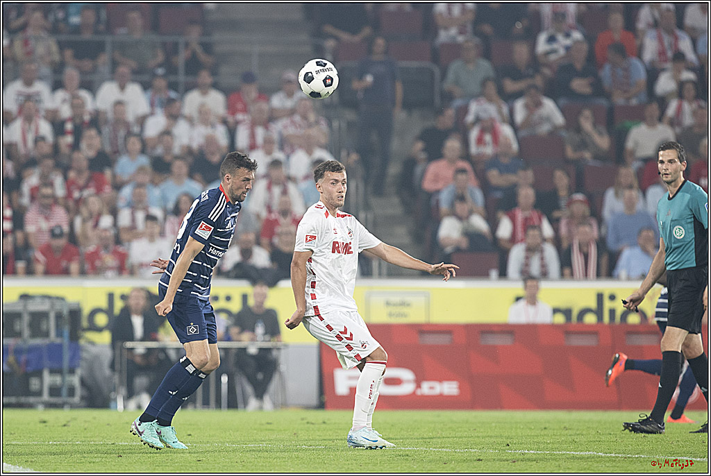 2. Fussball Bundesliga, 1. FC Köln - Hamburger SV  - , 02.08.2024