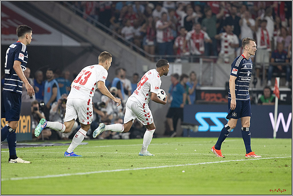 2. Fussball Bundesliga, 1. FC Köln - Hamburger SV  - , 02.08.2024