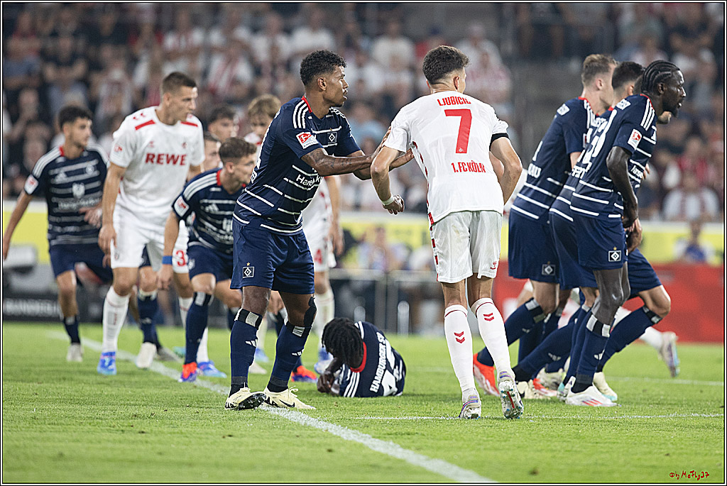 2. Fussball Bundesliga, 1. FC Köln - Hamburger SV  - , 02.08.2024