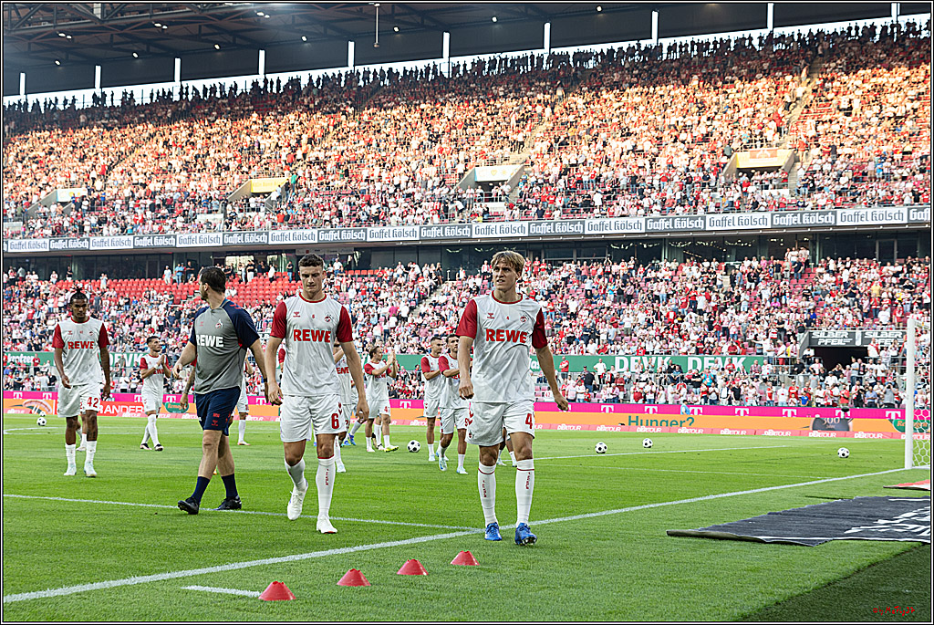 2. Fussball Bundesliga, 1. FC Köln - Hamburger SV  - , 02.08.2024