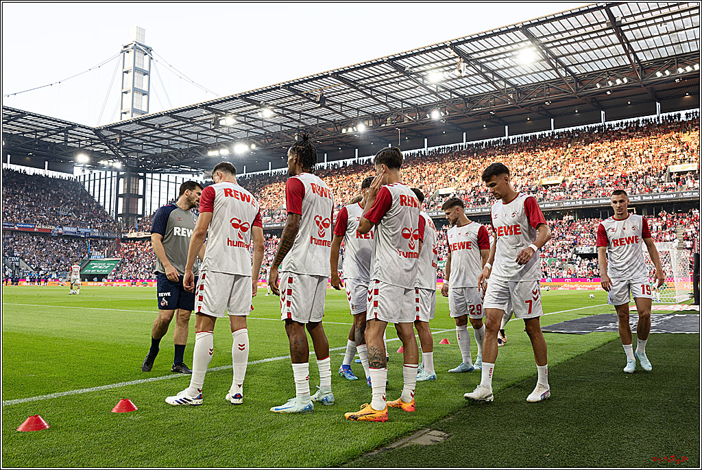 2. Fussball Bundesliga, 1. FC Köln - Hamburger SV  - , 02.08.2024