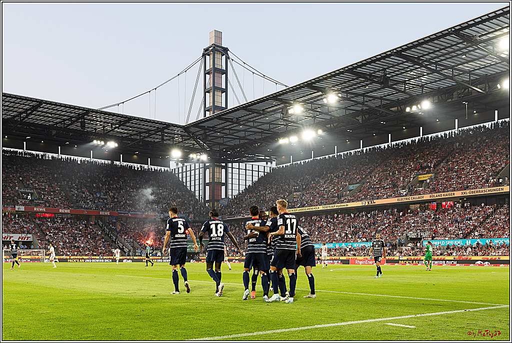 2. Fussball Bundesliga, 1. FC Köln - Hamburger SV  - , 02.08.2024