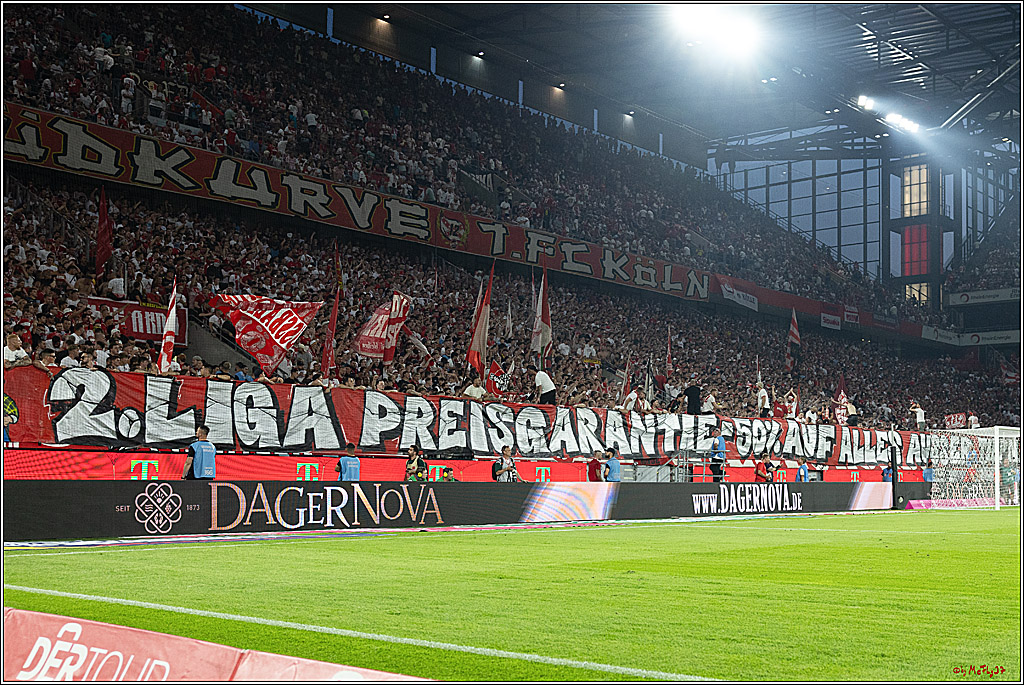 2. Fussball Bundesliga, 1. FC Köln - Hamburger SV  - , 02.08.2024