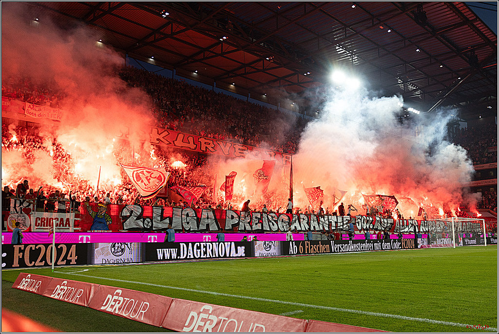 2. Fussball Bundesliga, 1. FC Köln - Hamburger SV  - , 02.08.2024