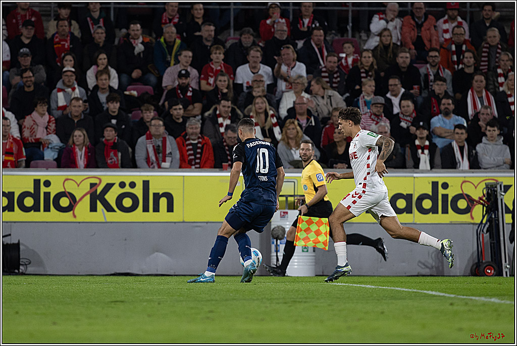 2. Fussball Bundesliga, 1.FC Köln - SC Paderborn 07, 25.10.2024