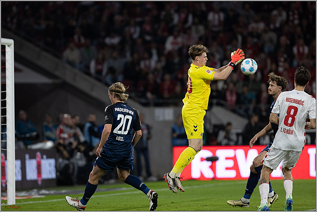 2. Fussball Bundesliga, 1.FC Köln - SC Paderborn 07, 25.10.2024