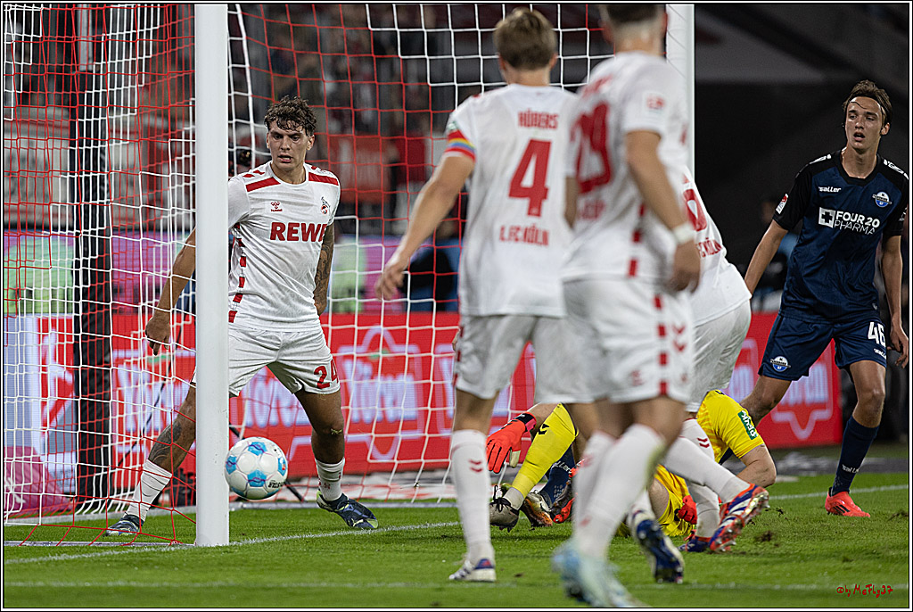 2. Fussball Bundesliga, 1.FC Köln - SC Paderborn 07, 25.10.2024