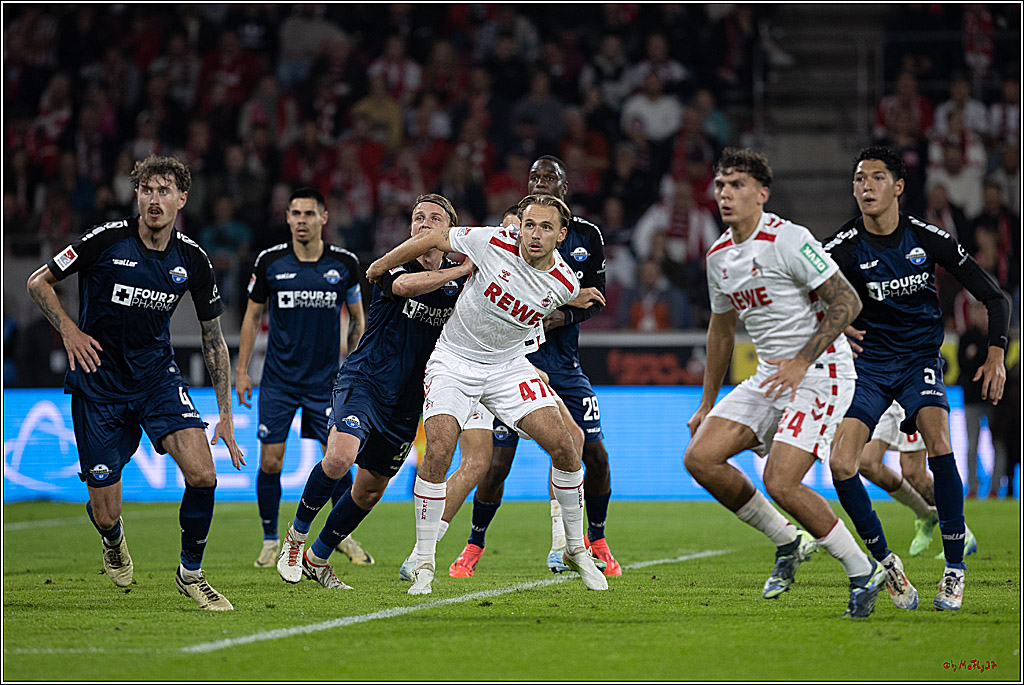 2. Fussball Bundesliga, 1.FC Köln - SC Paderborn 07, 25.10.2024