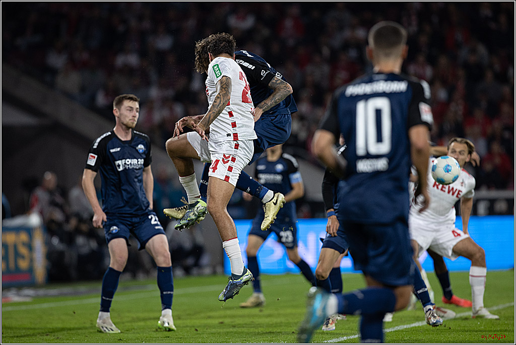2. Fussball Bundesliga, 1.FC Köln - SC Paderborn 07, 25.10.2024