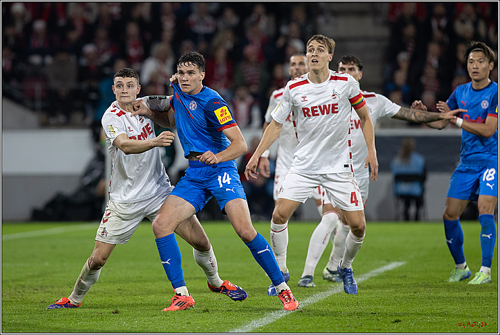 DFB Pokal: 1.FC Köln - Holstein Kiel, 29.10.2024