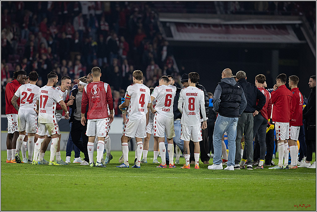 DFB Pokal: 1.FC Köln - Holstein Kiel, 29.10.2024