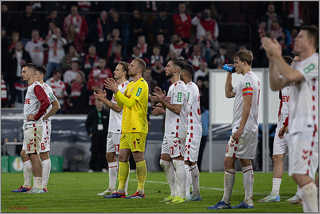 DFB Pokal: 1.FC Köln - Holstein Kiel, 29.10.2024
