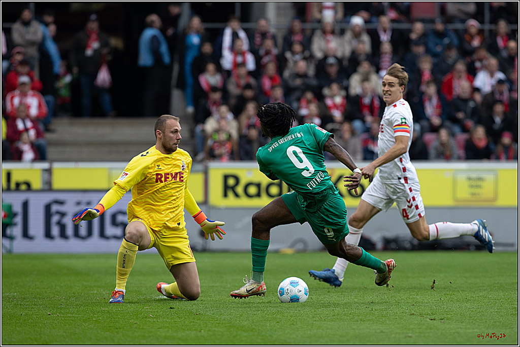 2. Fussball Bundesliga, 1.FC Köln - SpVgg Greuther Fürth, 09.11.2024