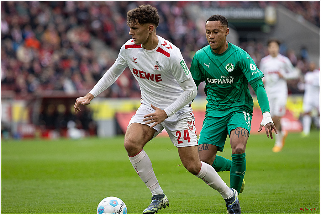 2. Fussball Bundesliga, 1.FC Köln - SpVgg Greuther Fürth, 09.11.2024