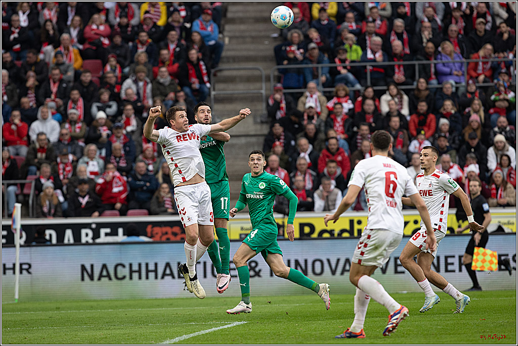 2. Fussball Bundesliga, 1.FC Köln - SpVgg Greuther Fürth, 09.11.2024