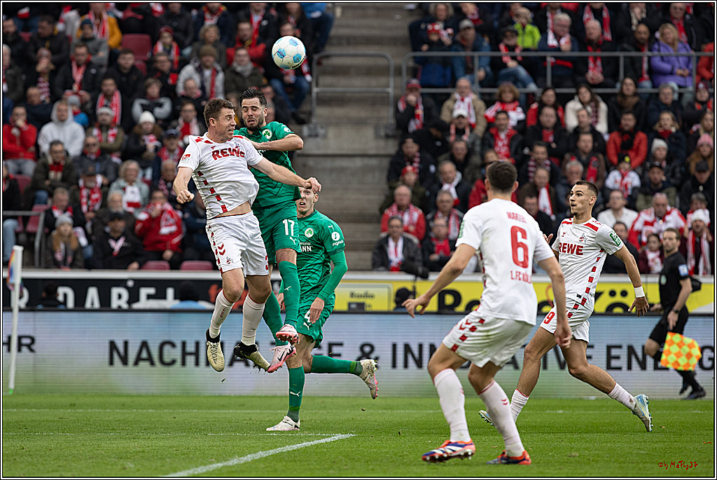 2. Fussball Bundesliga, 1.FC Köln - SpVgg Greuther Fürth, 09.11.2024