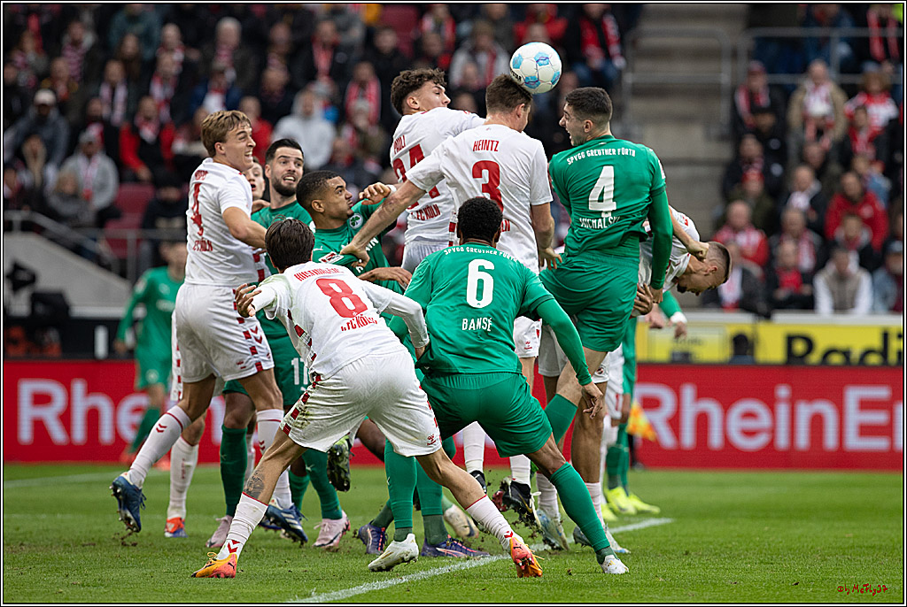 2. Fussball Bundesliga, 1.FC Köln - SpVgg Greuther Fürth, 09.11.2024