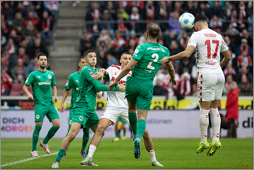 2. Fussball Bundesliga, 1.FC Köln - SpVgg Greuther Fürth, 09.11.2024
