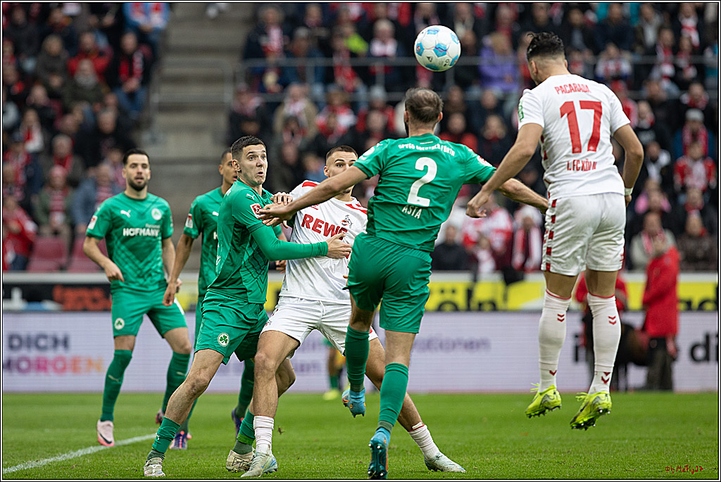 2. Fussball Bundesliga, 1.FC Köln - SpVgg Greuther Fürth, 09.11.2024