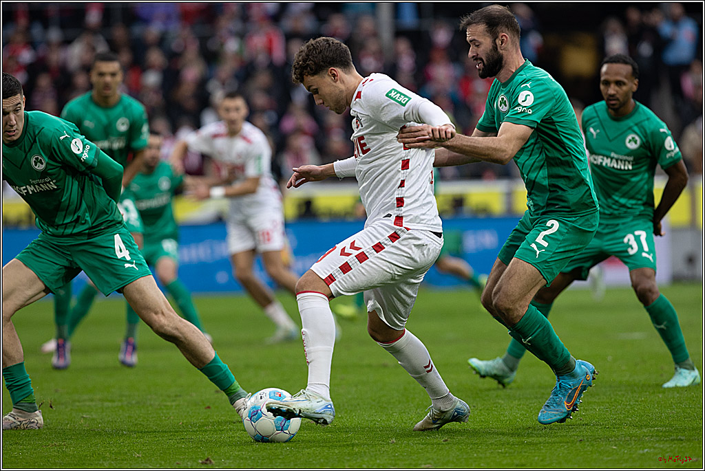 2. Fussball Bundesliga, 1.FC Köln - SpVgg Greuther Fürth, 09.11.2024
