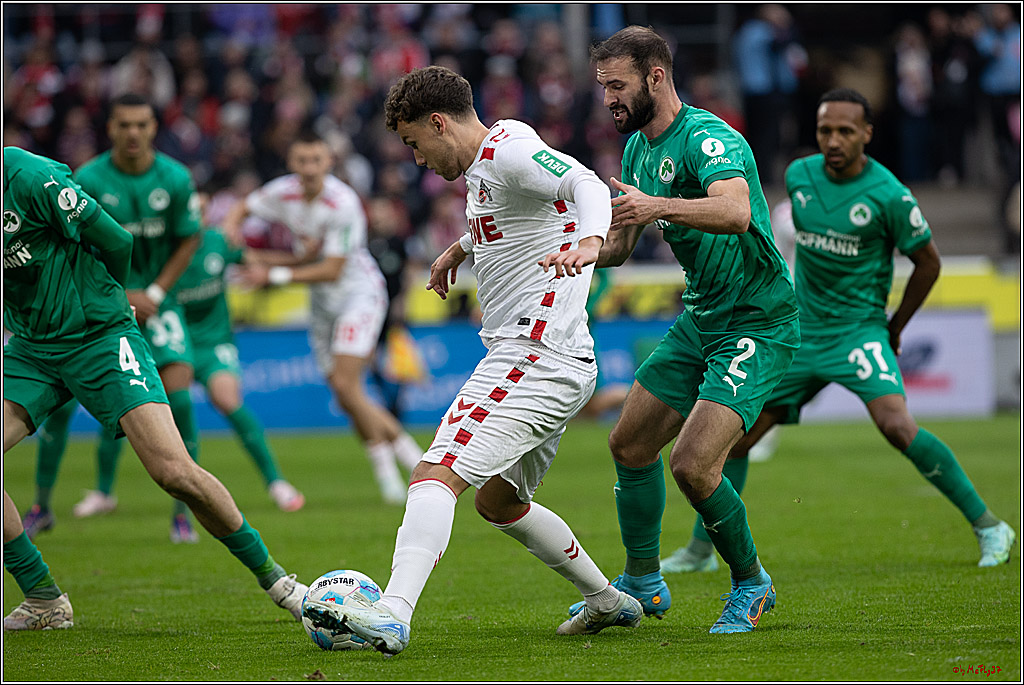 2. Fussball Bundesliga, 1.FC Köln - SpVgg Greuther Fürth, 09.11.2024