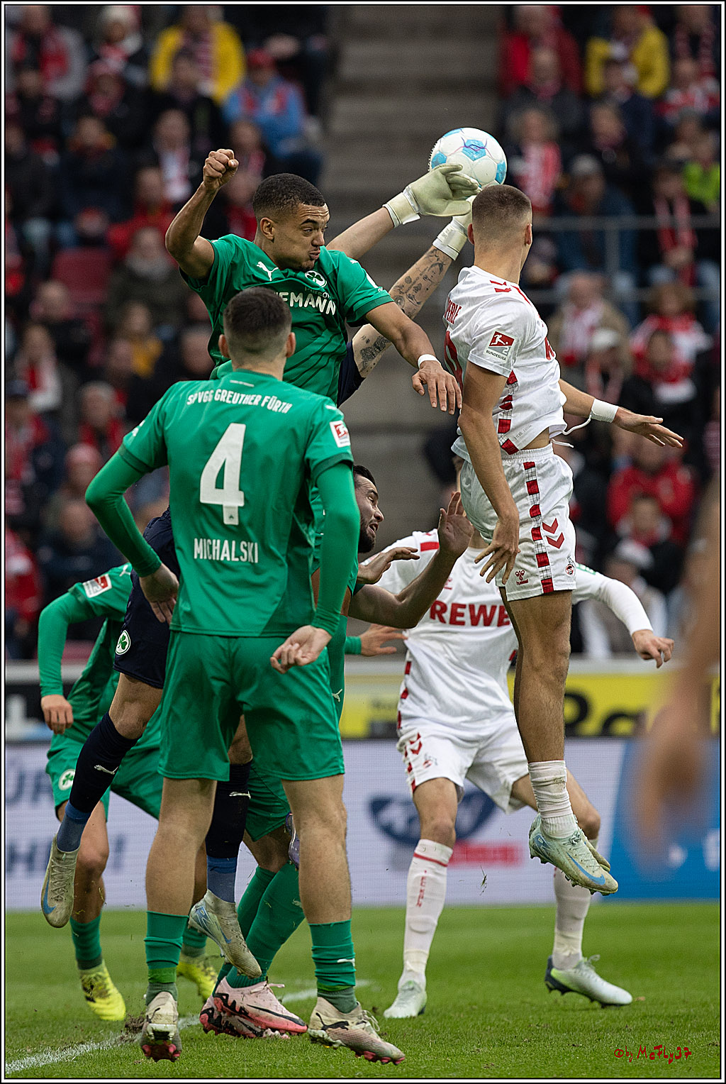 2. Fussball Bundesliga, 1.FC Köln - SpVgg Greuther Fürth, 09.11.2024