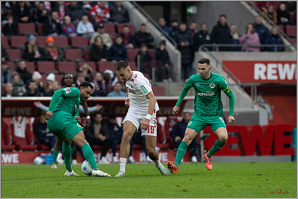 2. Fussball Bundesliga, 1.FC Köln - SpVgg Greuther Fürth, 09.11.2024